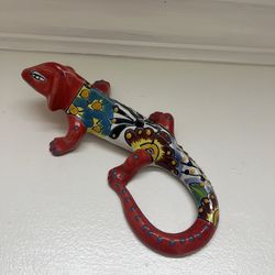 Mexican Ceramic Iguana 