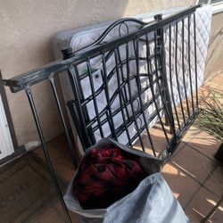 Free Twin Bed With Frame & Dressing 