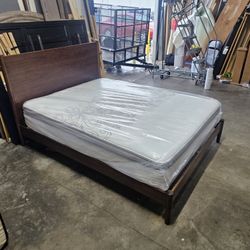 Queen Bed And Mattress