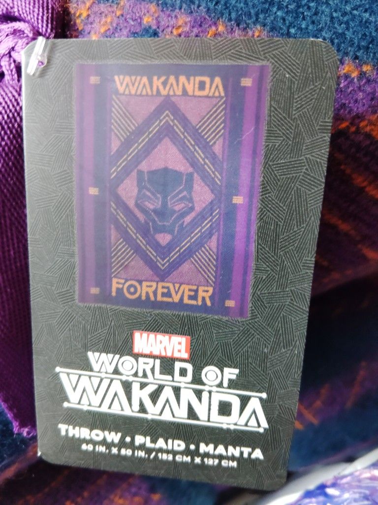 Marvel Wakanda Blanket