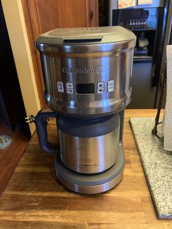 Caphlon 10 cup coffee maker stainless steel finish