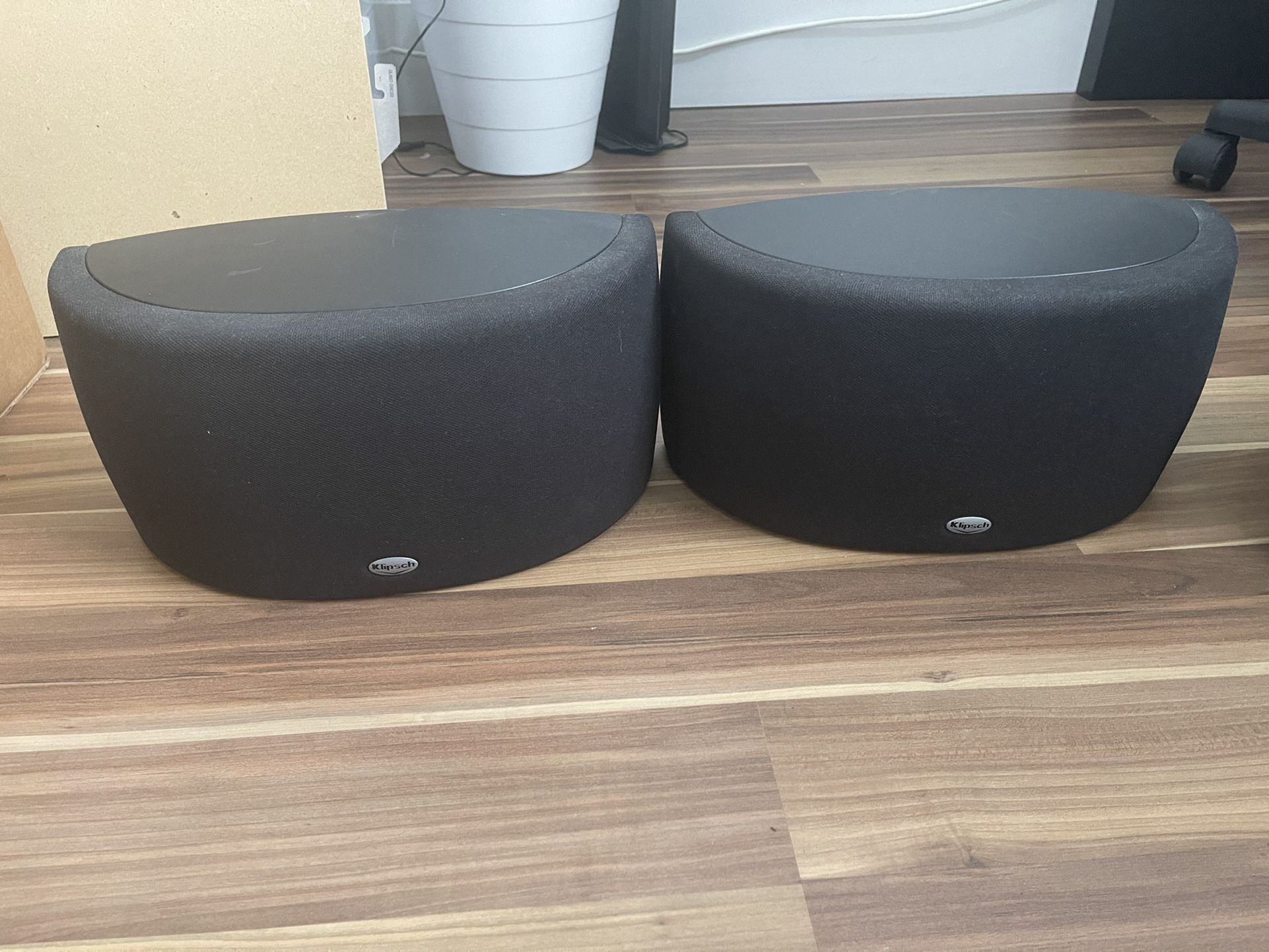 Klipsch C1 And S1 Center And Surround Speakers