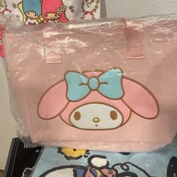My Melody Tote Bag And Key Chain Plushie Both For $45