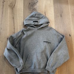 Essentials Heather Grey Hoodie