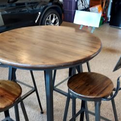 Pub Table And Stools