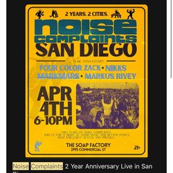 Noise Complaints SD 4/4/26