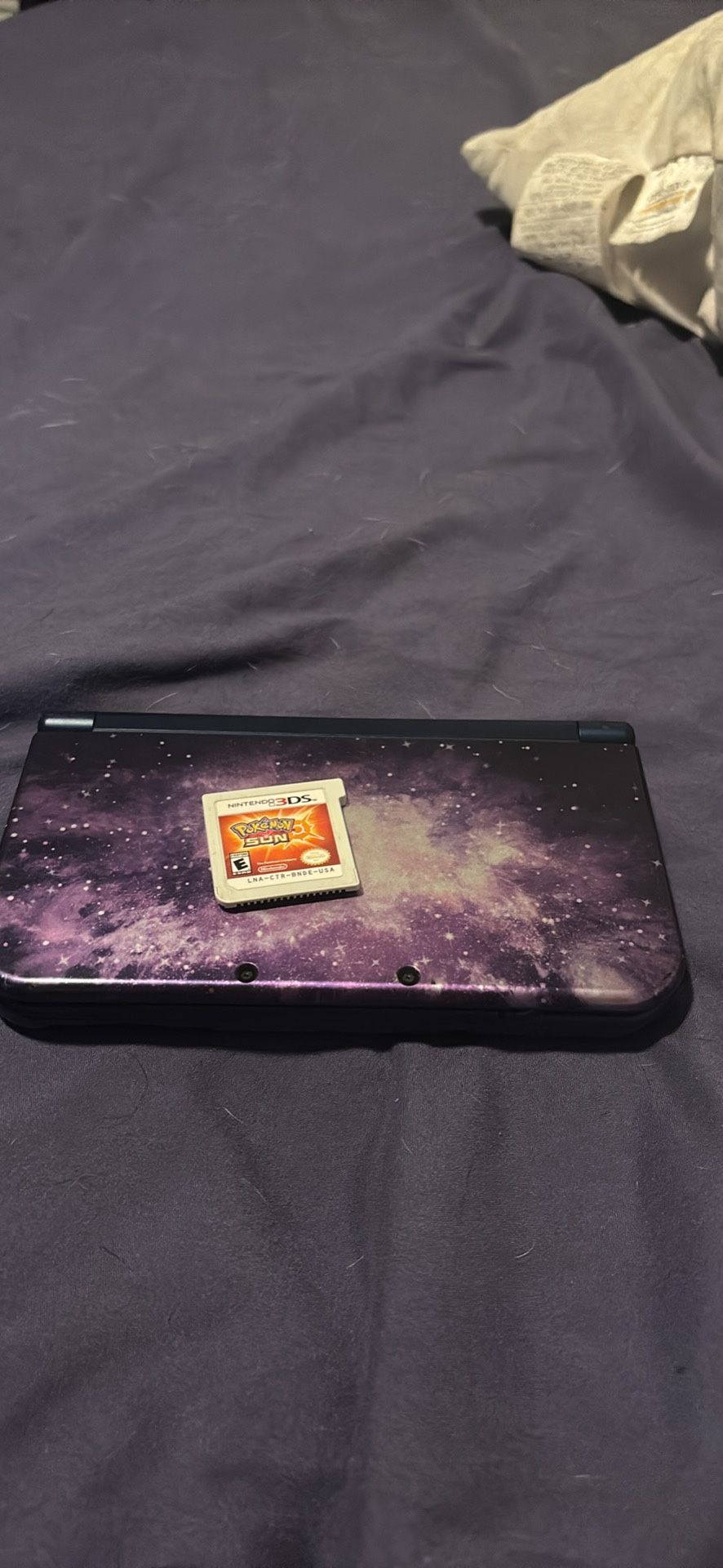 Nintendo 3DS (galaxy Edition) With Pokemon Sun