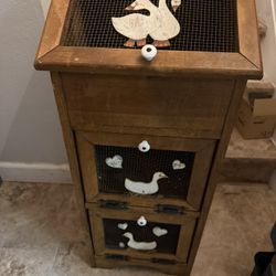 Vintage Potato and Onion Bin