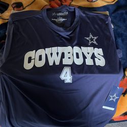 Brand new Dallas cowboys T-shirt Dak Prescott 