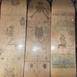 3 Custom Design Skateboard