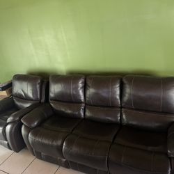 Couch And Recliner Set 