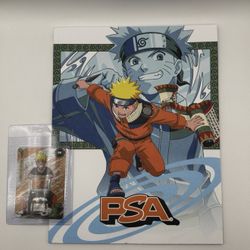 PSA Naruto Promo Card & Magazine 