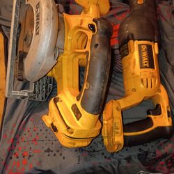 Table Saw & Cordless Saw