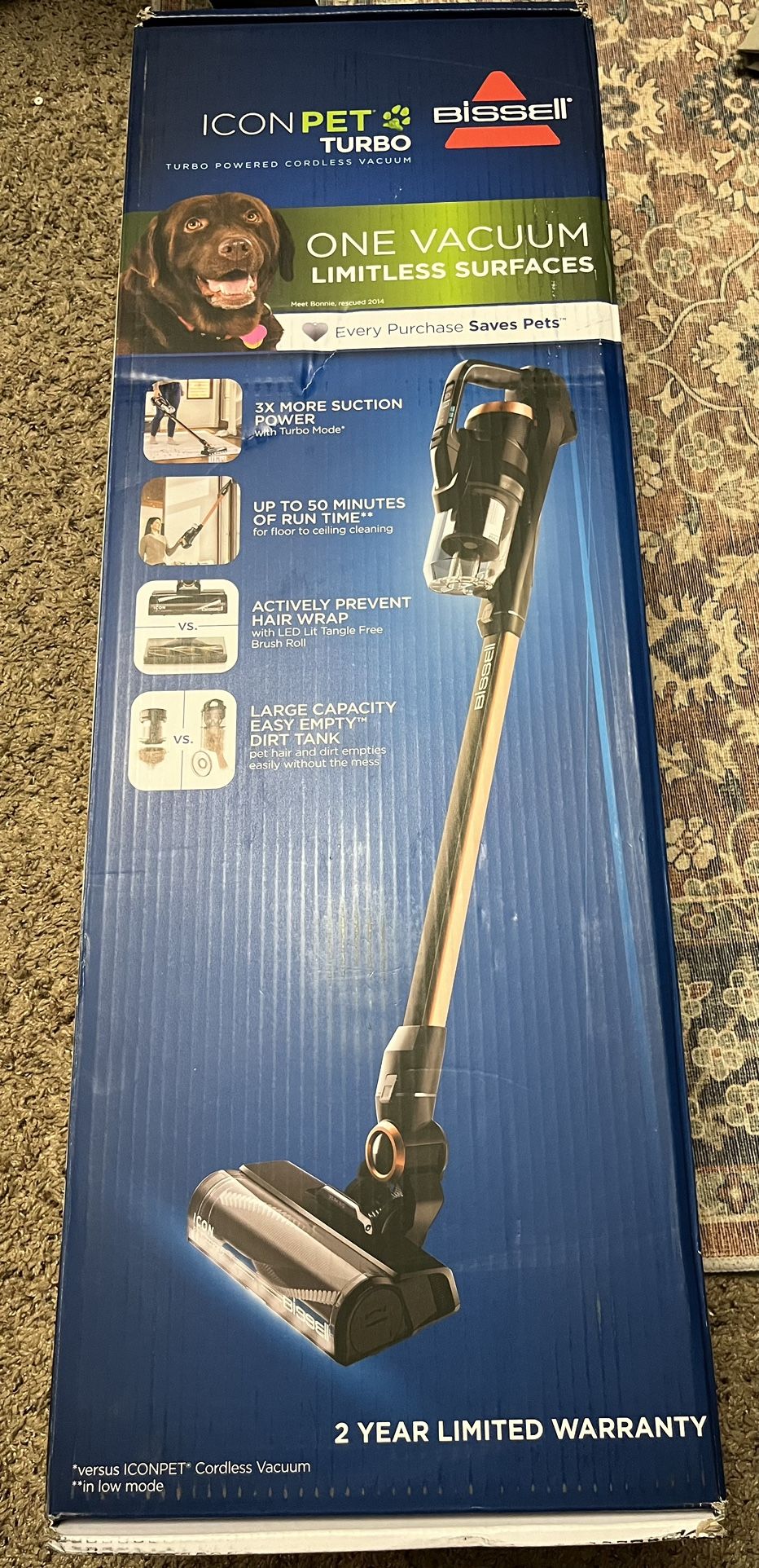 Bissell Icon Pet Turbo Model 31781