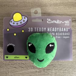 Alien Spa Headband Plush 3D Cute