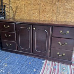 Mahogany Credenza Or Dresser 