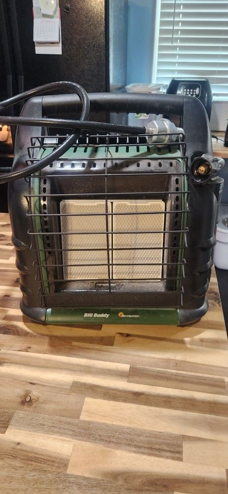 Big Buddy Portable Propane Heater With Filter Hose