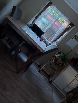 Granite Table Six Chairs