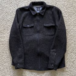 VTG Wool Jacket, Black, Size L
