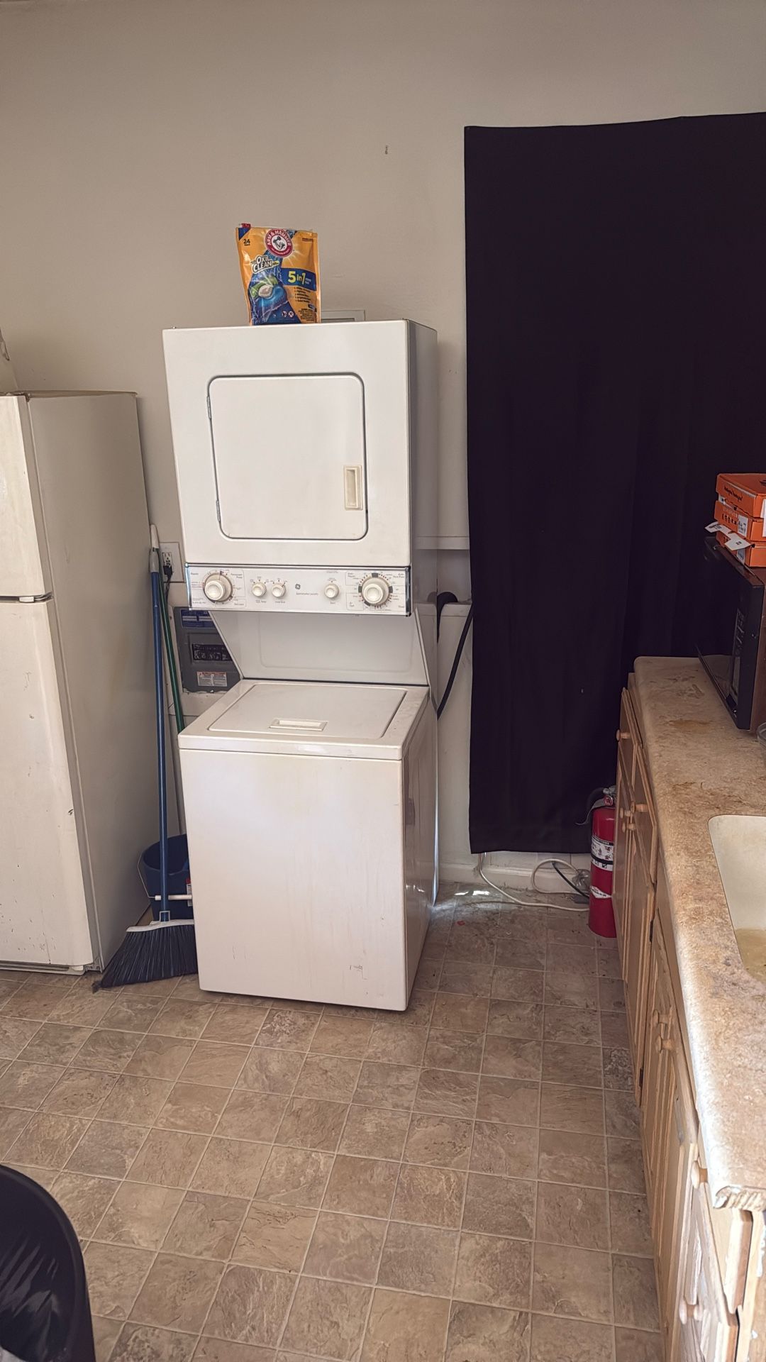 Stackable Washing An Dryer Machine 