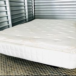 FREE DELIVERY 🚚😁 Nice Thick Comfy Soft Full-Size Pillow Top Mattress  Only! 
