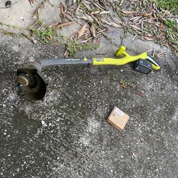Ryobi One Weed Wacker Eater