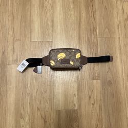Authentic Coach Banana Sling Bag