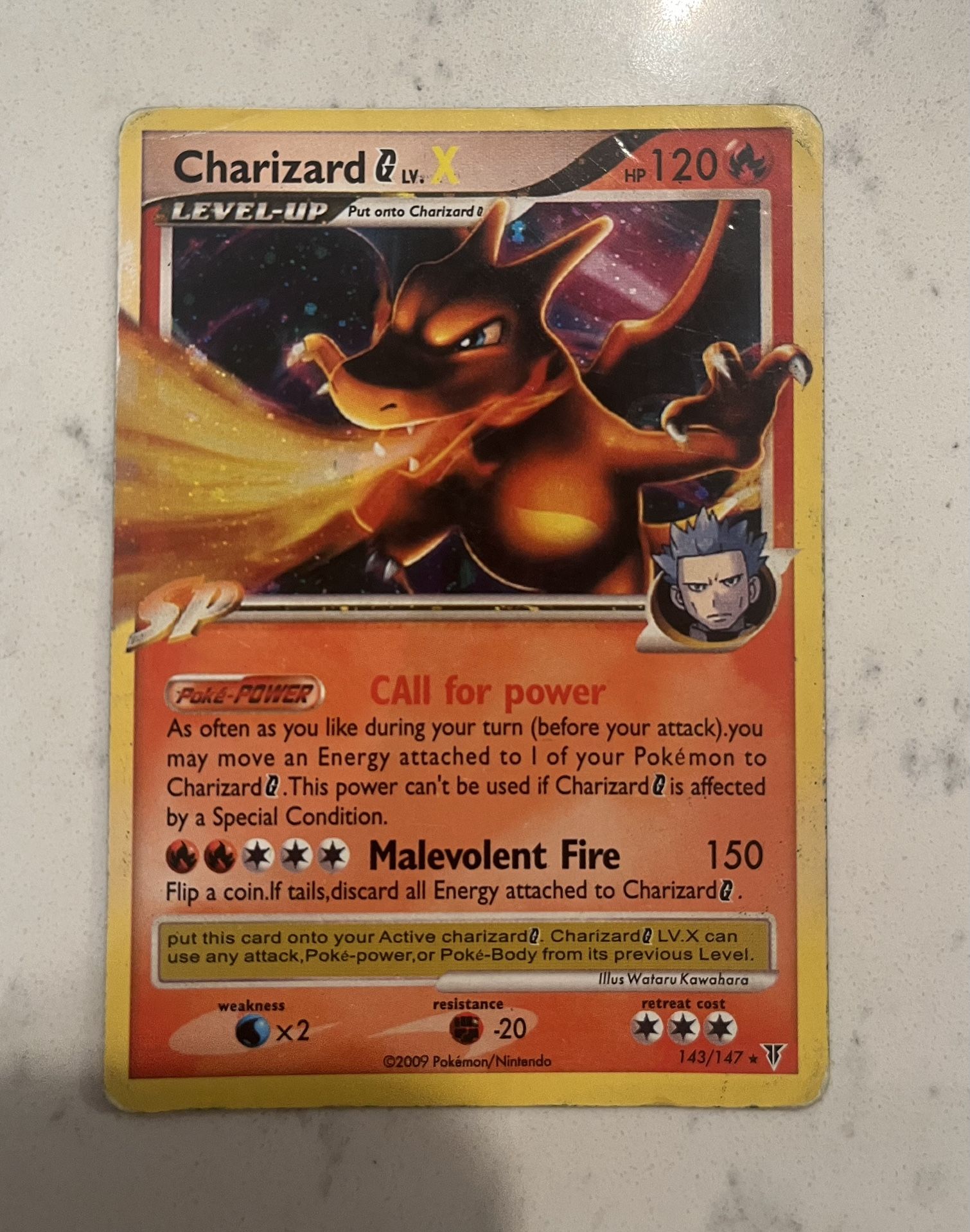🔥 Charizard G LV.X – Ultra Rare Pokémon Card – 2009 Platinum Supreme Victors