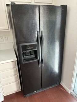 Garage fridge for extra food!