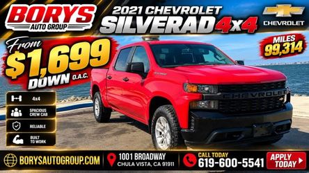 2021 Chevrolet Silverado 1500 Crew Cab