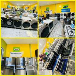 Washer Dryer Refrigerator Stove✅
