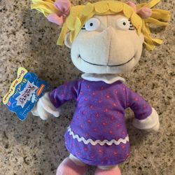 Rugrats Angelica Pickles Bedtime Bean Bag Toy Mattel 1998