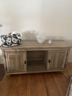 TV Console Stand Cabinet And Bookcase