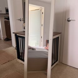 LED Mirror Jewelry Cabinet Already Assembled