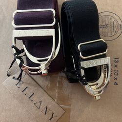 Ellany Equestrian Stirrup Belt Gold buckle