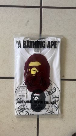 Size S white Bape shirt