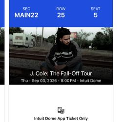 J Cole The Fall Off Tour 