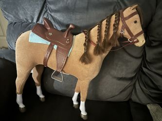 American Girl Horse With American Girl Accessories 
