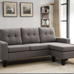 SMALL SECTIONAL in grey - TWO LEFT!!!!
