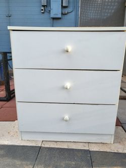 White Dresser