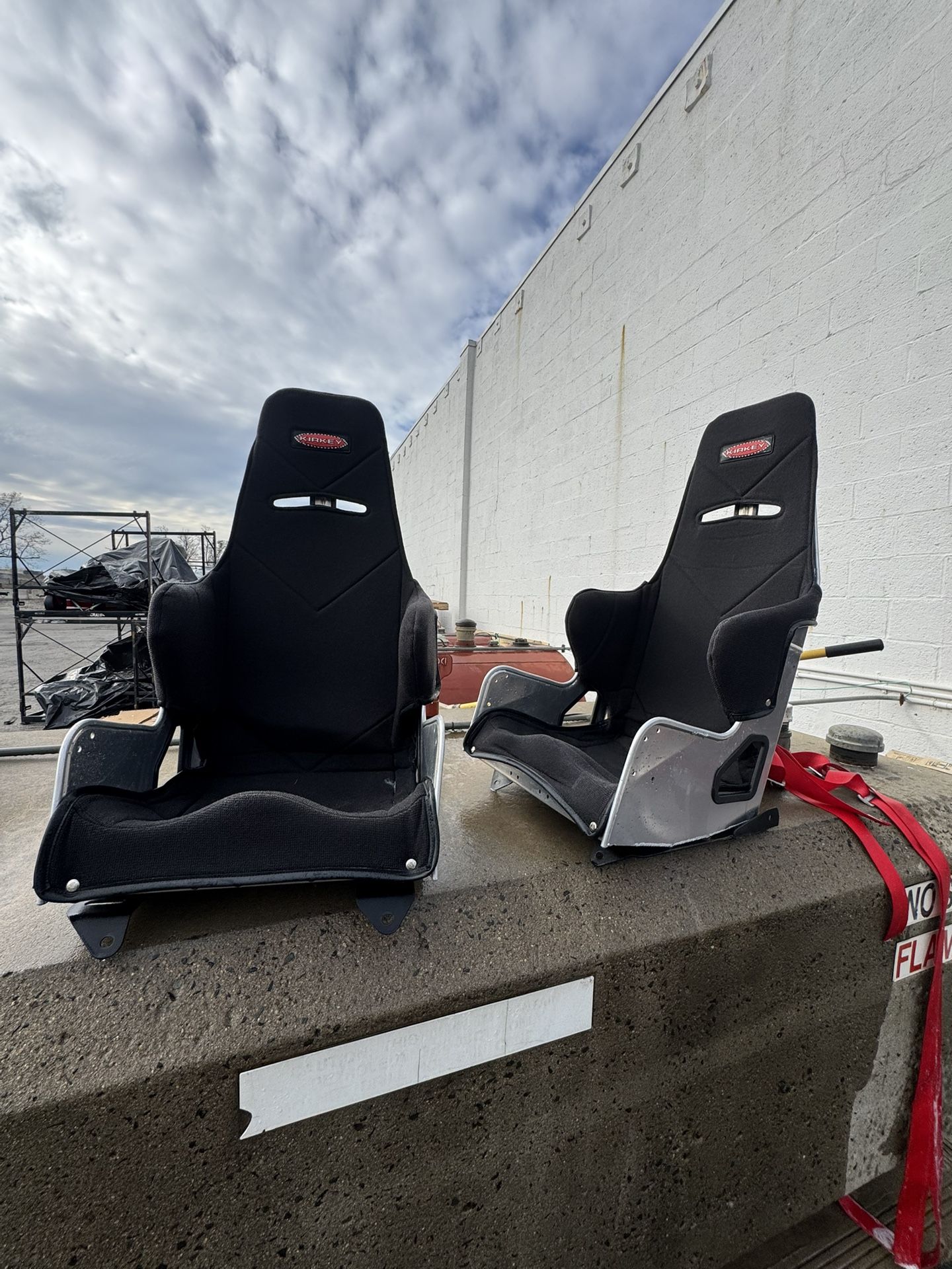 Kirkey 55 Series Aluminum Pro Street Drag Seat Kit