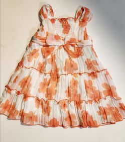 Toddler girl flower dress size: 24 months
