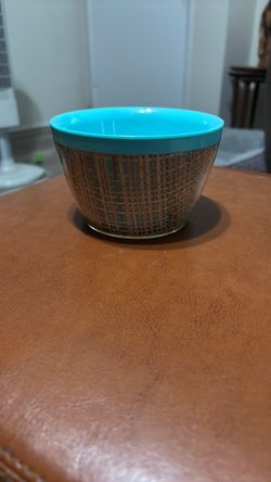 Mid century  Raffiaware bowl