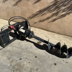 Virnig Skid Steer Auger Attachment 