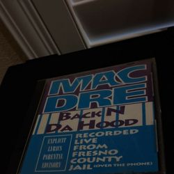 Mac Dre Back In Da Hood Original CD 1992 