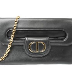 Christian Dior Double Clutch Chain Bag