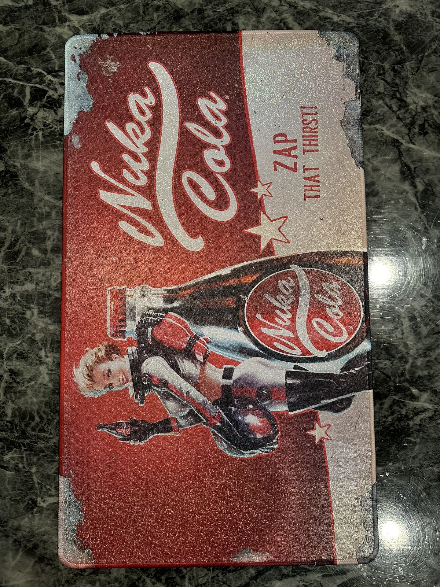 Fallout Nuka Cola HOLO Holofoil Play Mat PLAYMAT ULTRA PRO FOR MTG Magic The Gathering CARDS