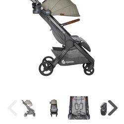 ERGOBABY METRO+ DELUXE COMPACT STROLLER - EMPIRE STATE GREEN