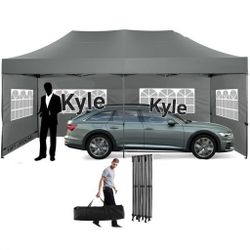 10x20 Canopy GazeboTent Party Pop Up With Sides