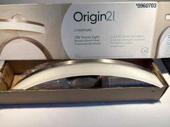 Origin21 LYNNPARK LED Vanity Light - Brushed Nickel